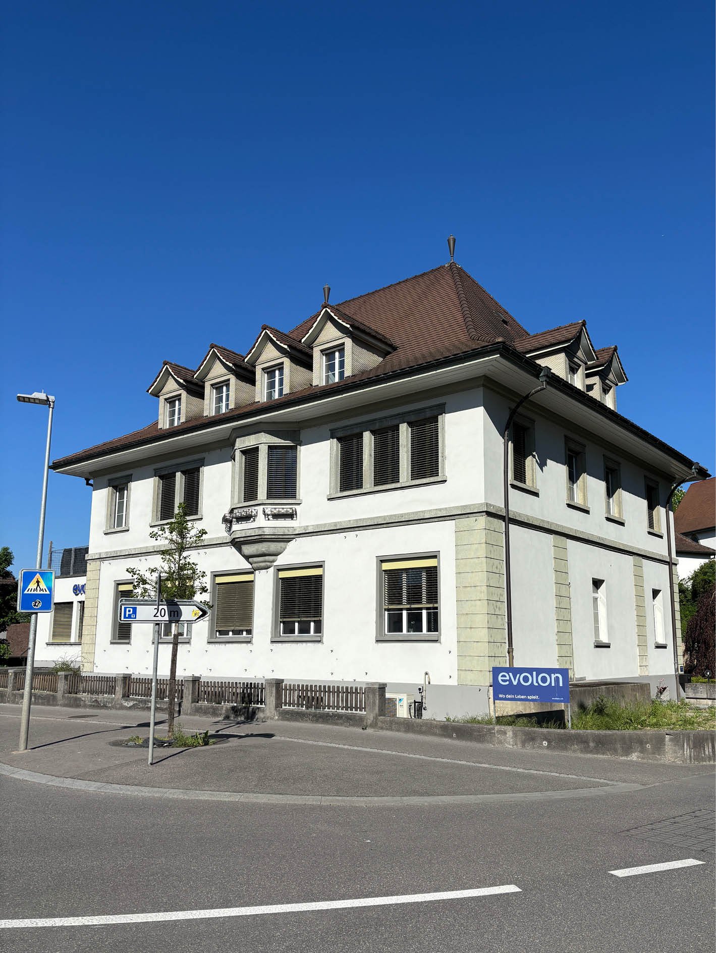 Gebäude der Evolon in Aarberg.