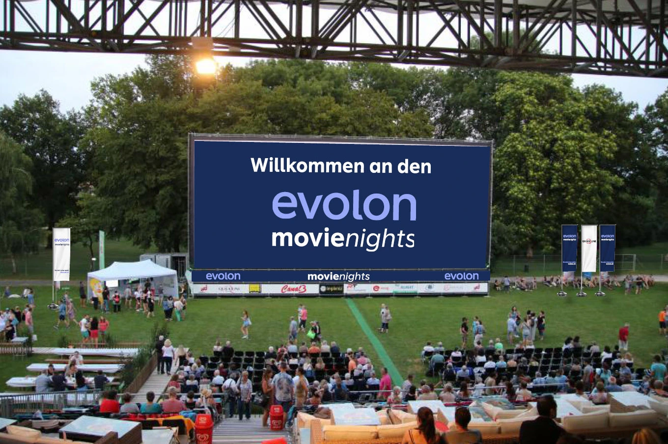 Openair-Kino in Lyss
