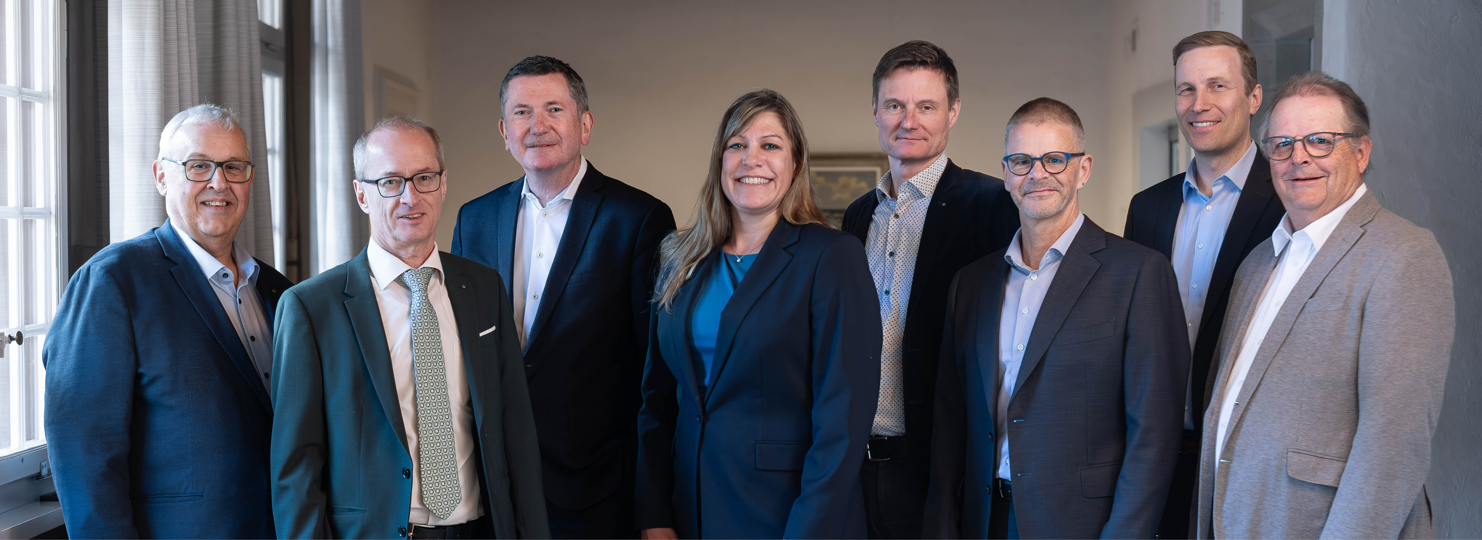 Gruppenbild des Evolon-Verwaltungsrates.