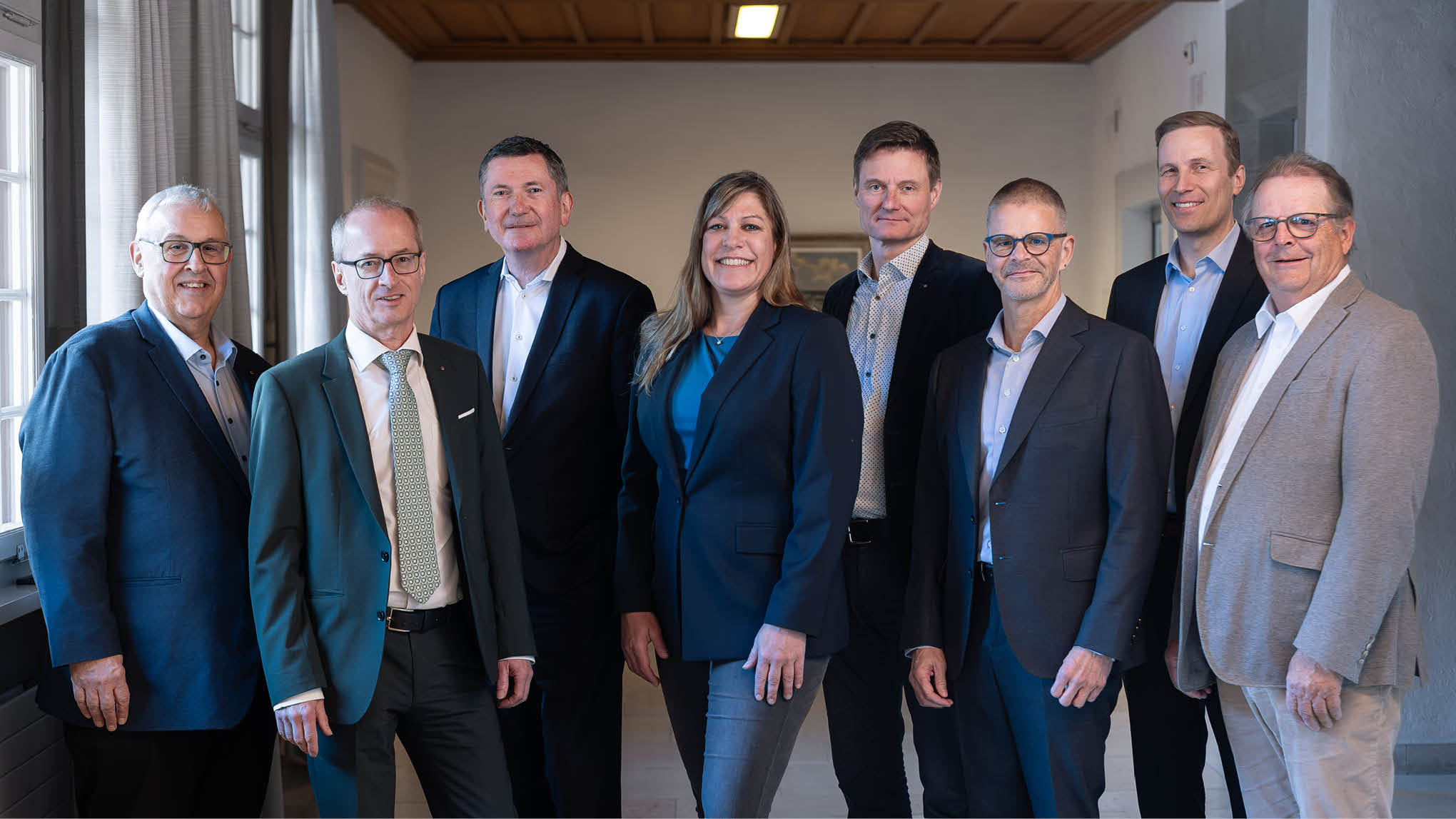 Gruppenbild des Evolon-Verwaltungsrates.