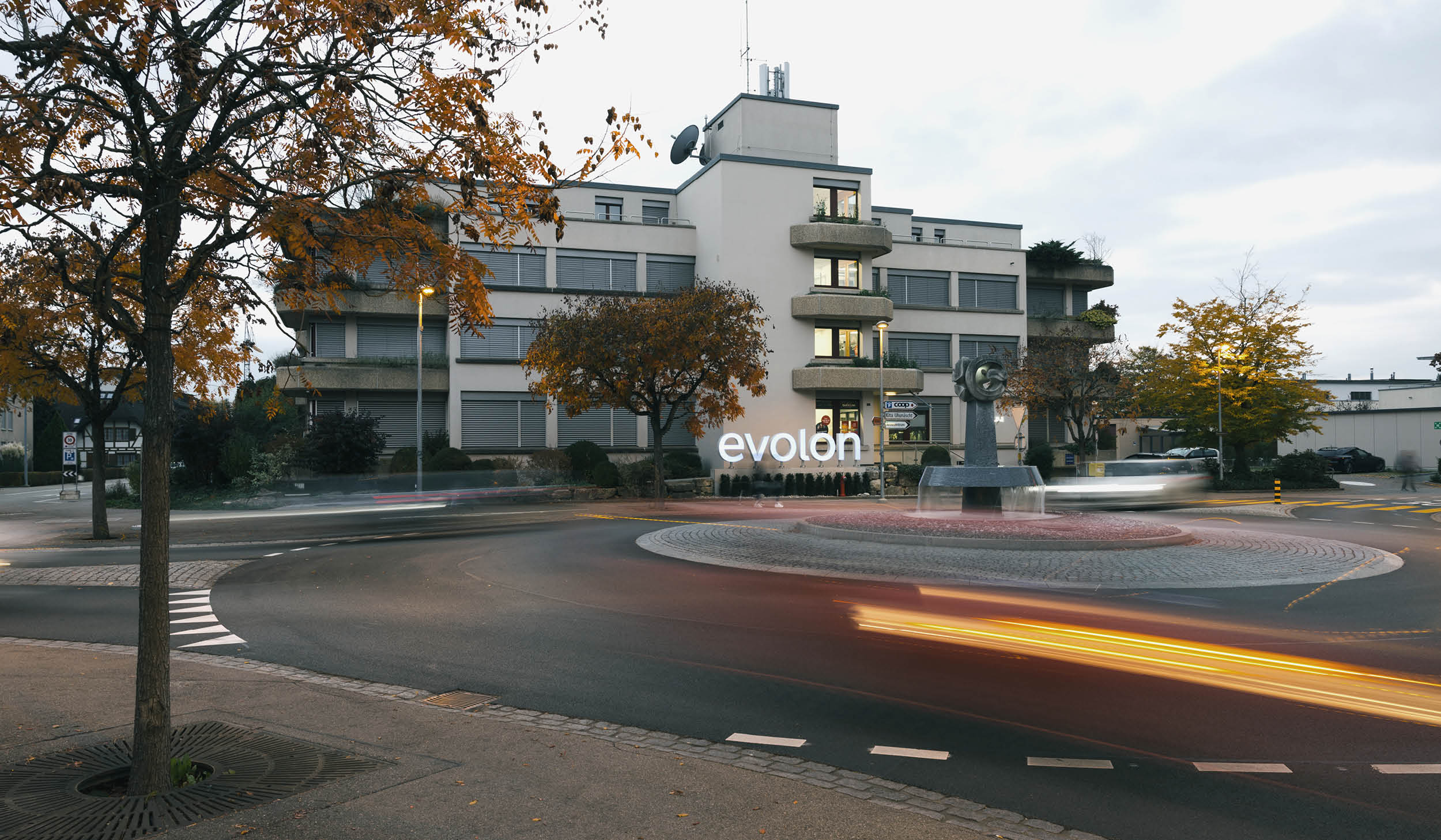 Gebäude der Evolon AG in Lyss.